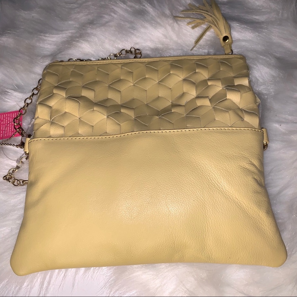 Leather Woven Crossbody - Picture 9 of 15